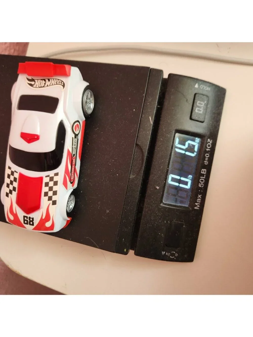 Hot Wheels Fast Racer Pullback Fast Fish White Red Rare Color Just Play Toy Car